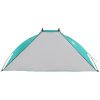 Strandtält havsgrön 268x223x125 cm 185T polyester vidaXL – miniatyr 6