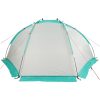 Strandtält havsgrön 268x223x125 cm 185T polyester vidaXL – miniatyr 9