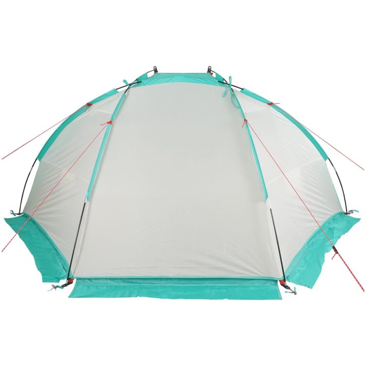 Strandtält havsgrön 268x223x125 cm 185T polyester vidaXL – bild 9