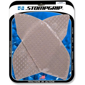 Street Bike Tank Grips - Volcano - 0075 : Clear Stompgrip