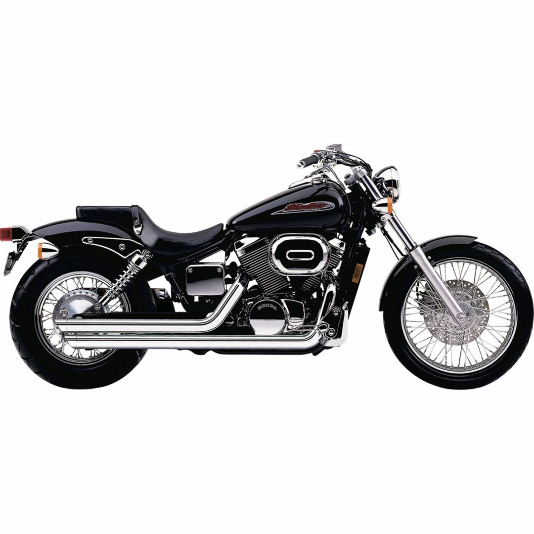 STREETROD Avgassystem COBRA Slash-down / Chrome
