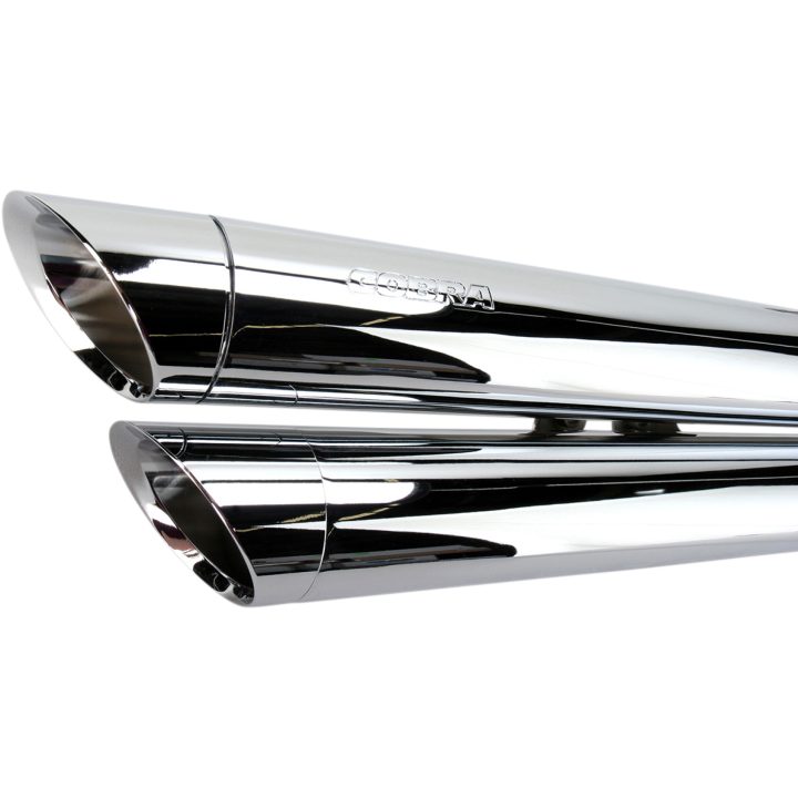 STREETROD Avgassystem COBRA Slash-down / Chrome – bild 2