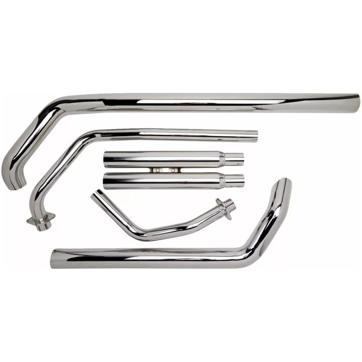 STREETROD Avgassystem COBRA Straight-cut / Chrome – bild 3