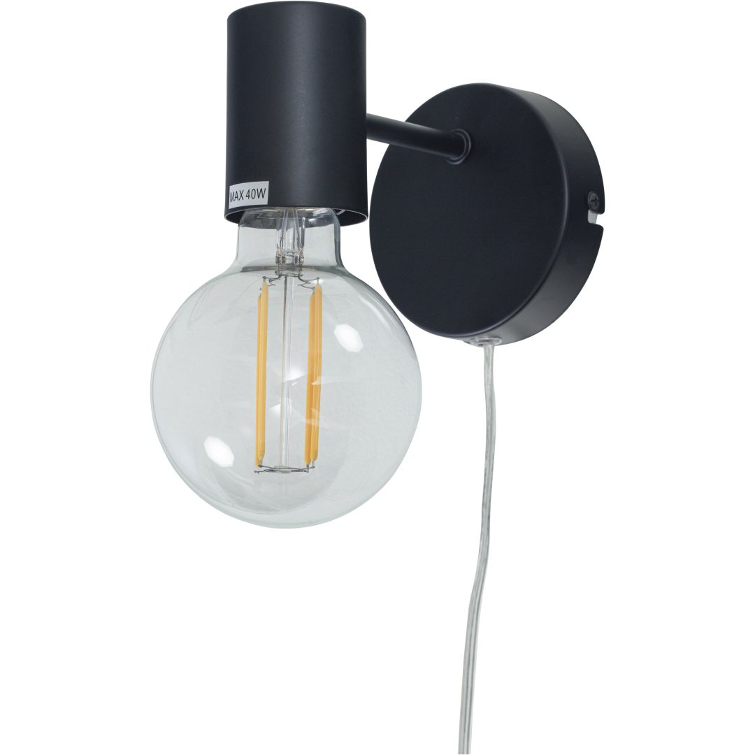 Strict Vägglampa, Svart ANETA HOME – bild 3