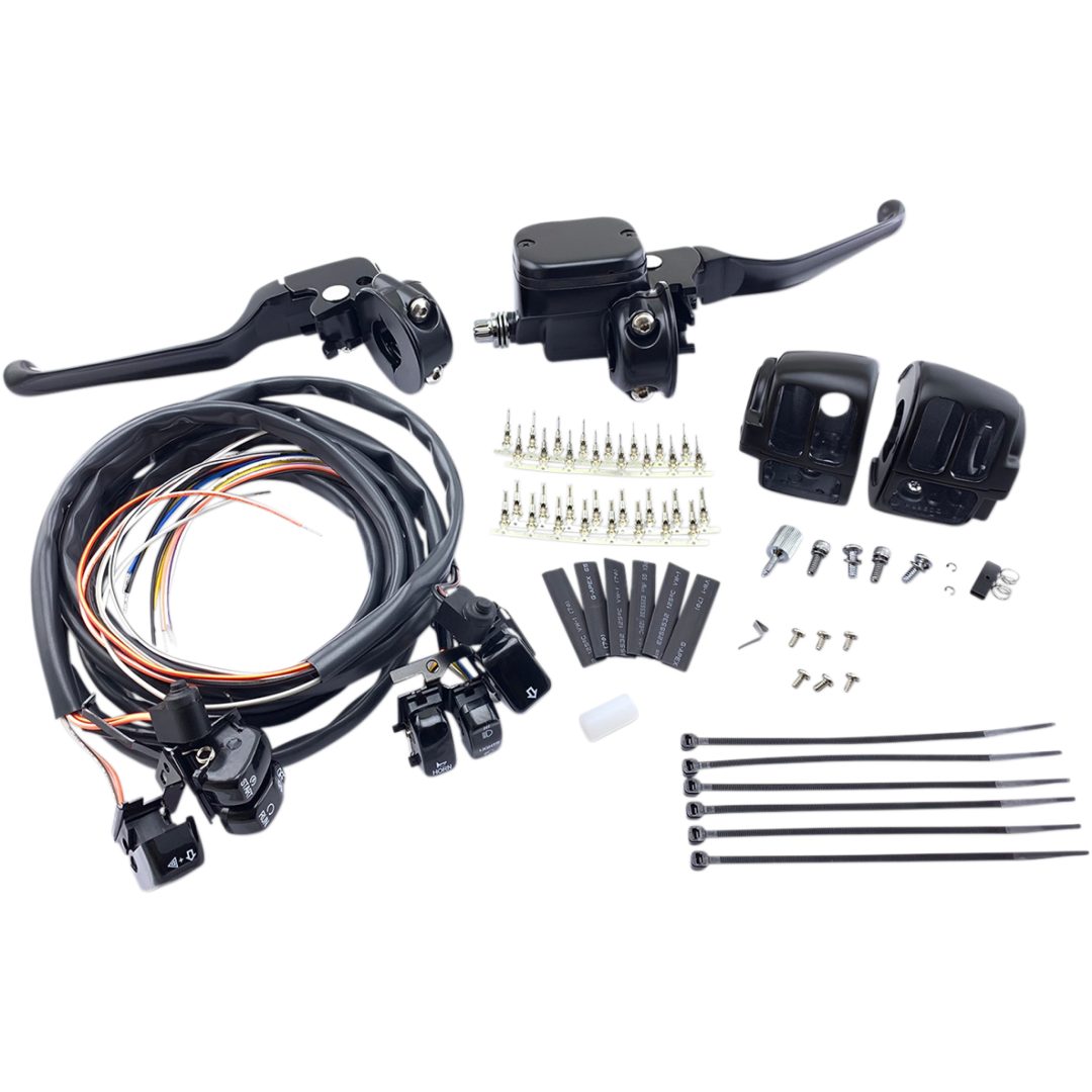 Strömbrytarhus Kit Svart DRAG SPECIALTIES – bild 2