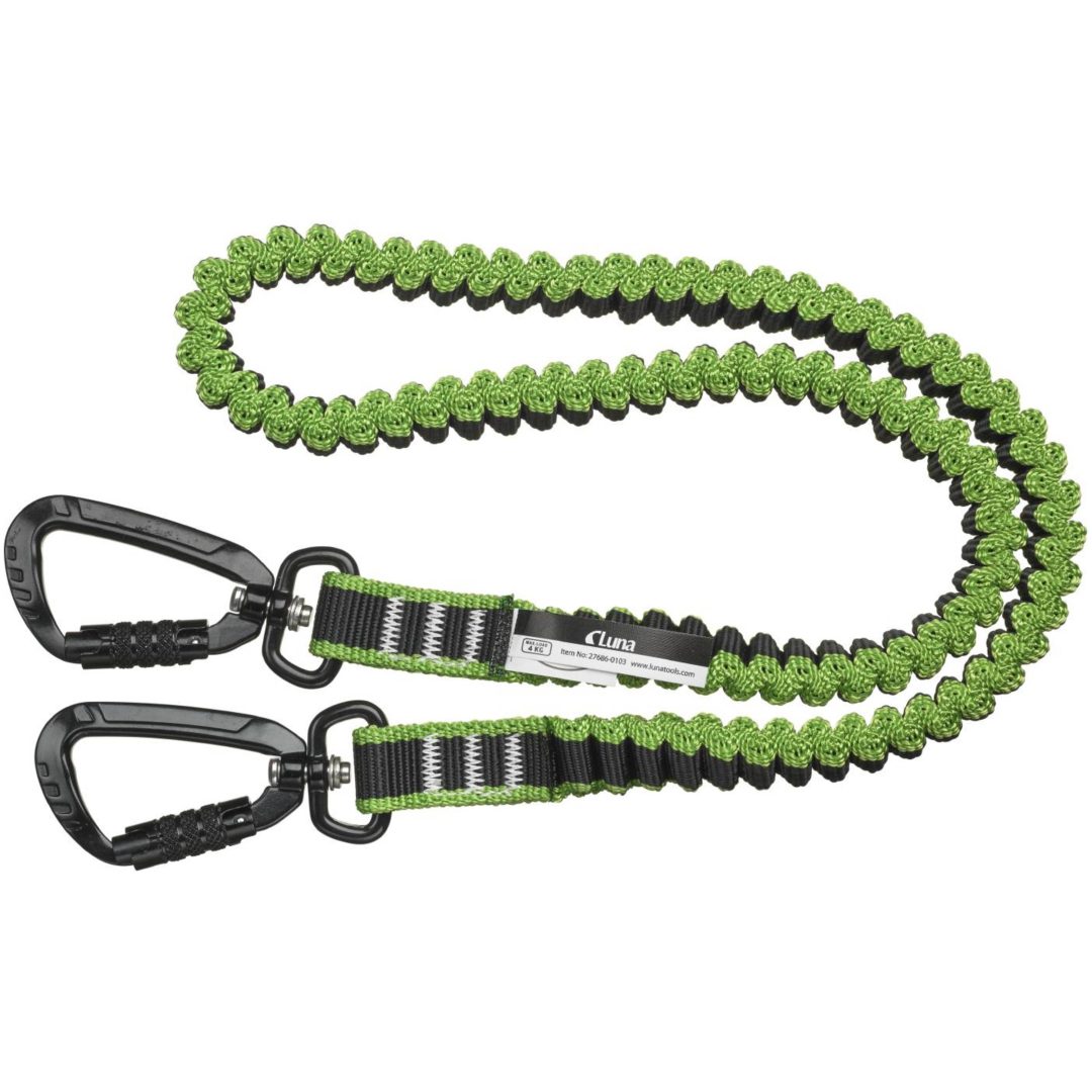 Stropp elastisk med karbinhakar STROPP ELASTISK 2 KARBINHAKAR