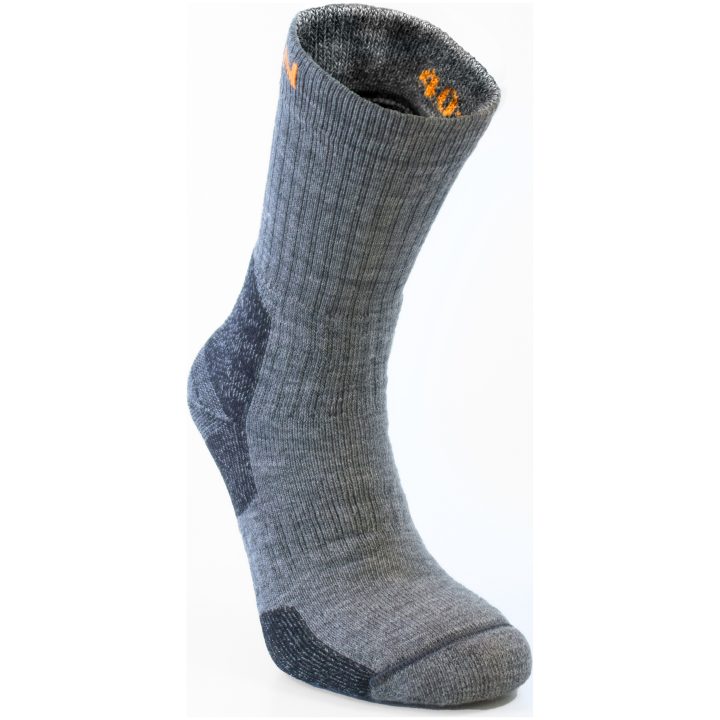 Strumpor 9598 Merino Tjock Mörkgrå Svart Jobman – bild 2