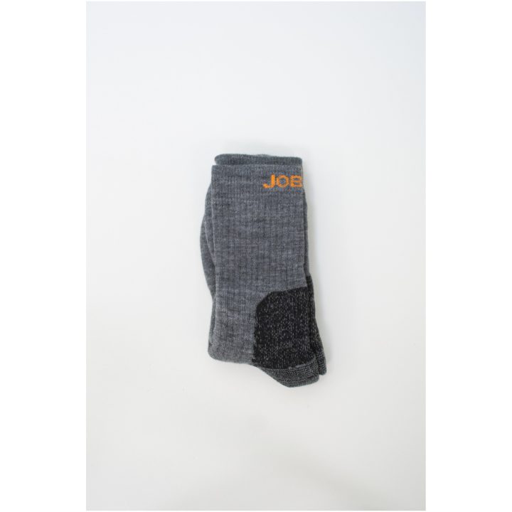 Strumpor 9598 Merino Tjock Mörkgrå Svart Jobman – bild 3