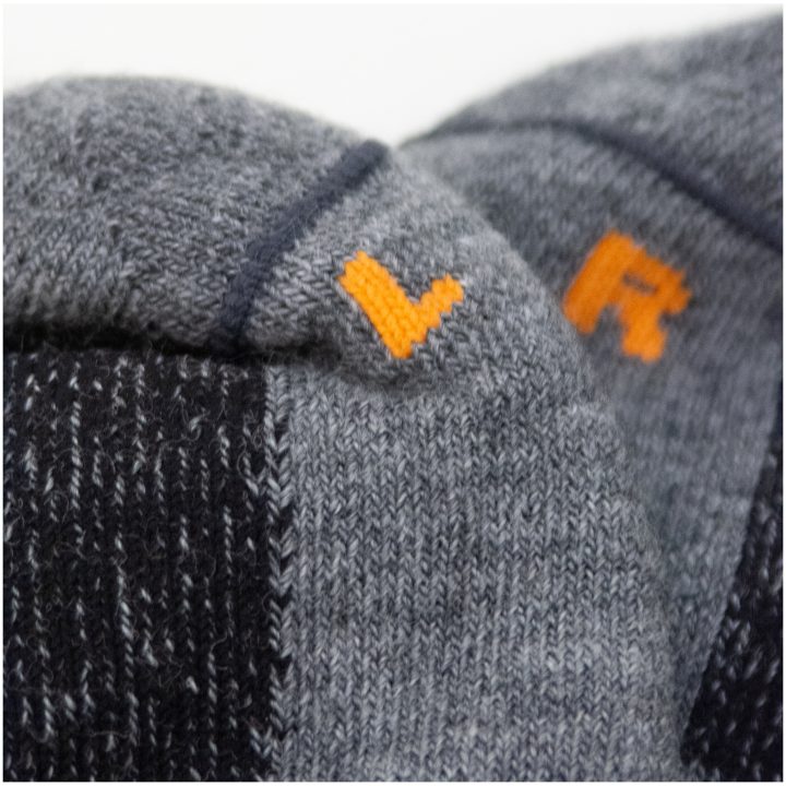 Strumpor 9598 Merino Tjock Mörkgrå Svart Jobman – bild 9