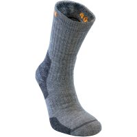 Strumpor 9598 Merino Tjock Mörkgrå Svart Jobman