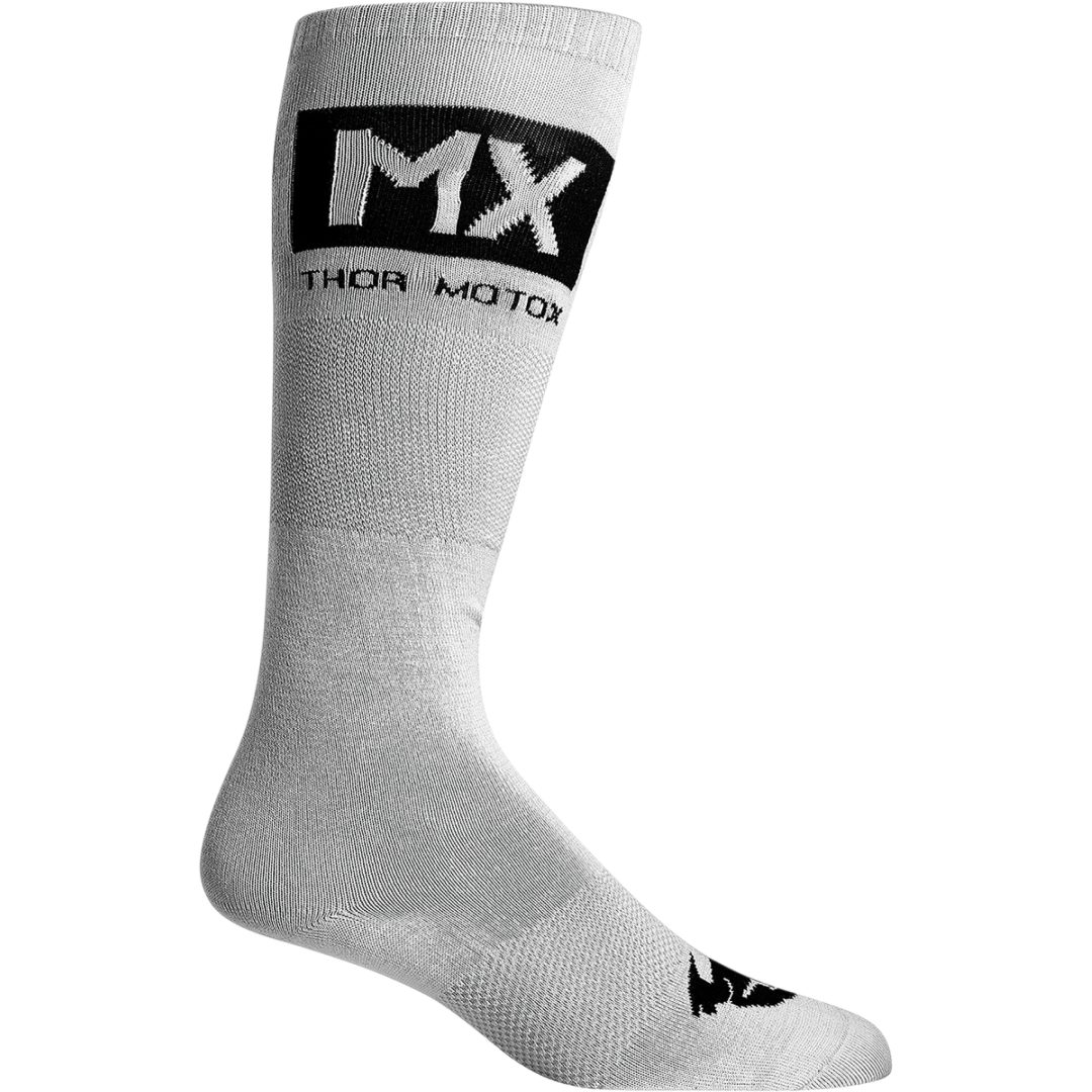 Strumpor MX Cool Svart/Grå THOR 6-9