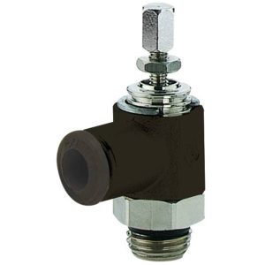 Stryp-/backventiler i vinkelutförande med gäng-/Instickskoppling