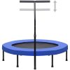 Studsmatta med handtag och säkerhetsskydd vidaXL 122 cm – miniatyr 2