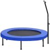 Studsmatta med handtag och säkerhetsskydd vidaXL 122 cm – miniatyr 3