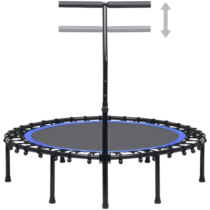 Studsmatta med handtag vidaXL 122 cm – bild 2
