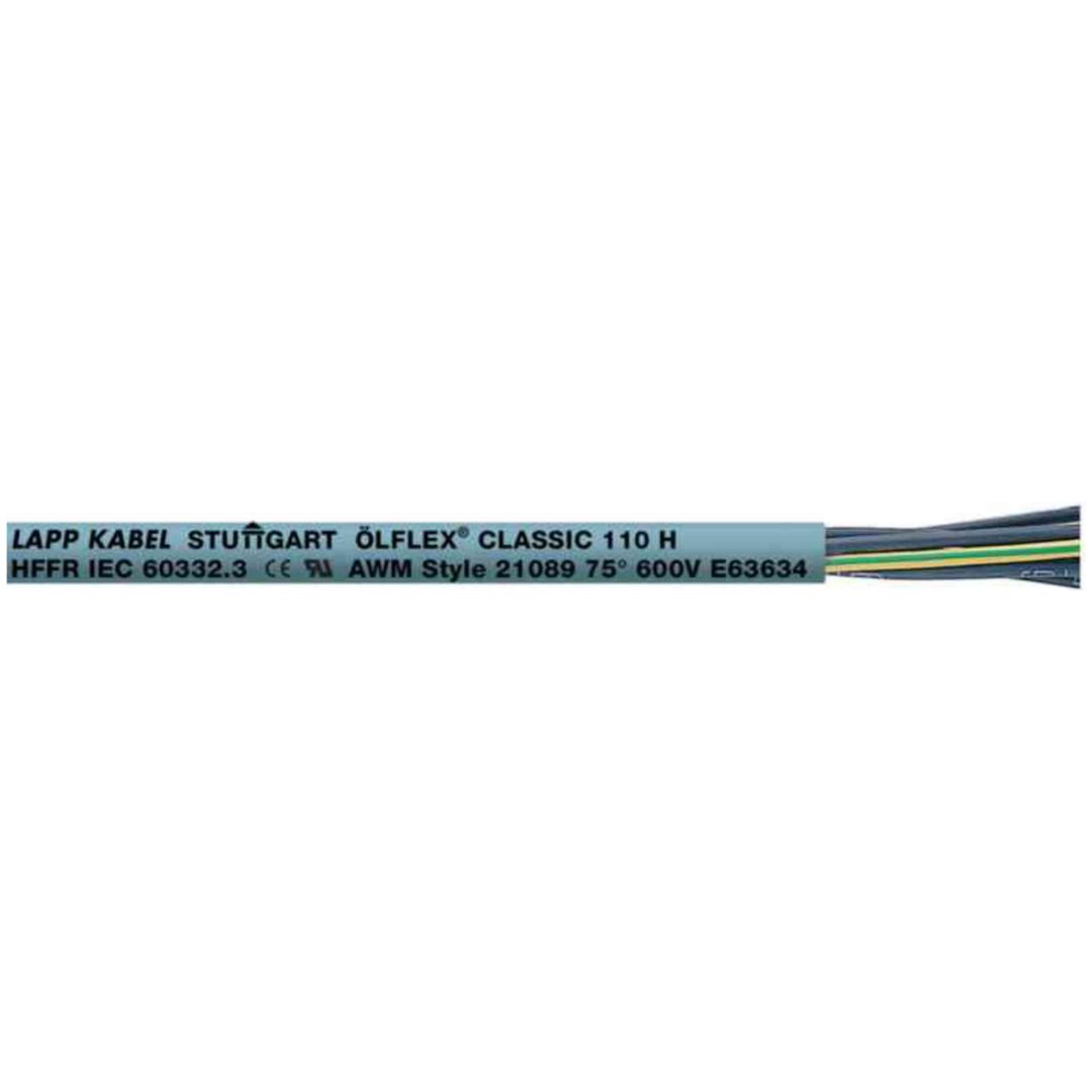 Styr- och maskinkabel halogenfri ÖLFLEX Classic 110 H Lapp 3G1,5 mm²