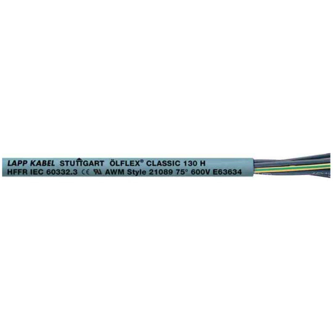 Styr- och maskinkabel halogenfri ÖLFLEX Classic 130 H Lapp 2x0,75 mm²