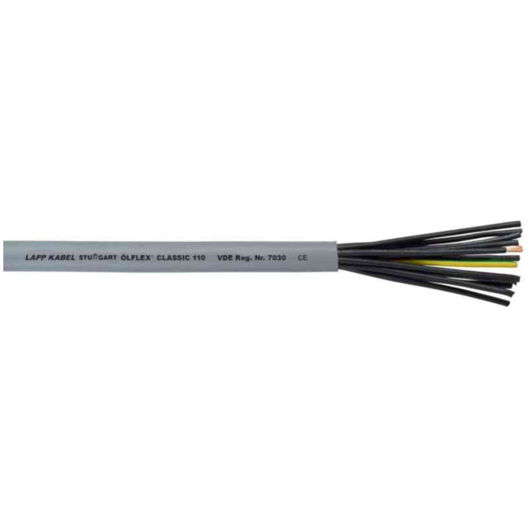 Styr- och maskinkabel PVC ÖLFLEX Classic 110 Lapp 3G0,75 mm²