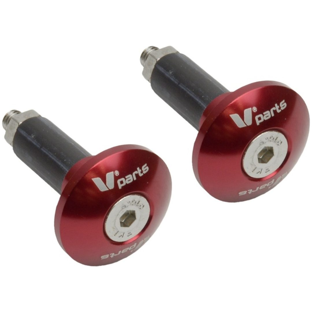 Styrändar ⌀12-18mm V PARTS Röd