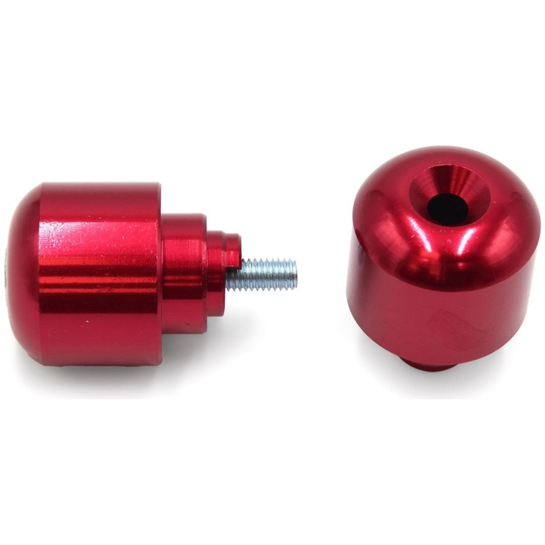 Styrändar Aluminium Röd V PARTS