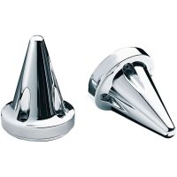 Styrändar Stiletto Krom/Svart KURYAKYN