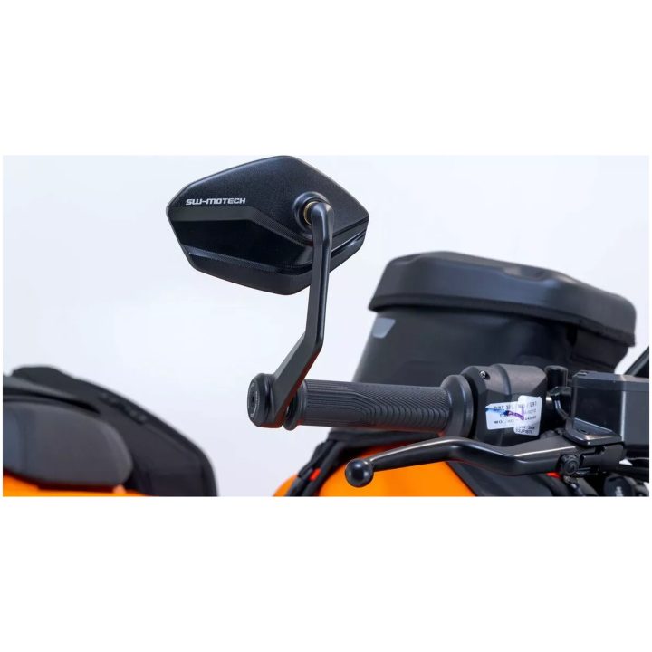 Styrändesspeglar Trapets Svart SW-MOTECH – bild 2