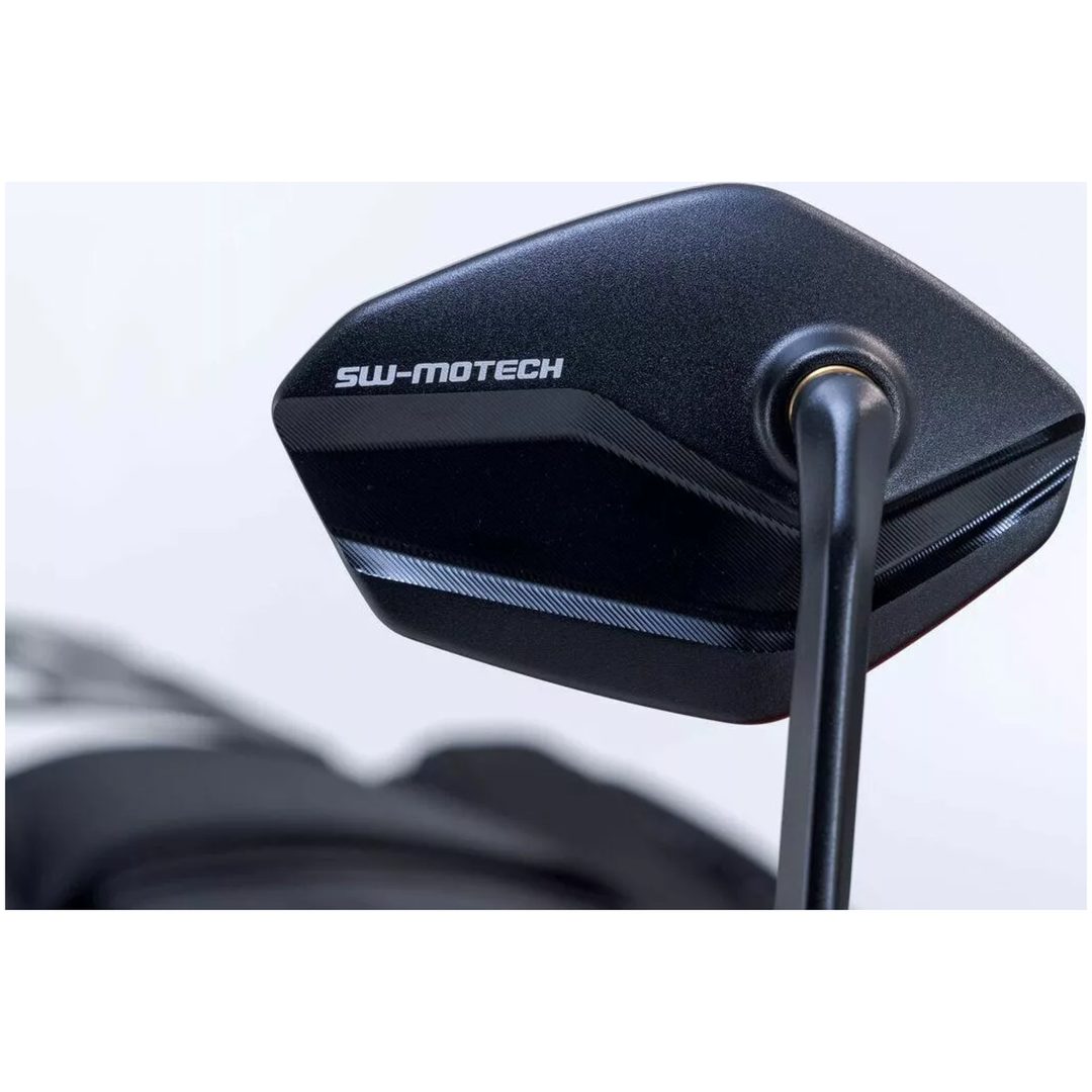 Styrändesspeglar Trapets Svart SW-MOTECH – bild 5