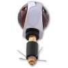 Styrändsblinkers Ochsenauge Smart Krom/Rökt Orange HIGHSIDER – miniatyr 2