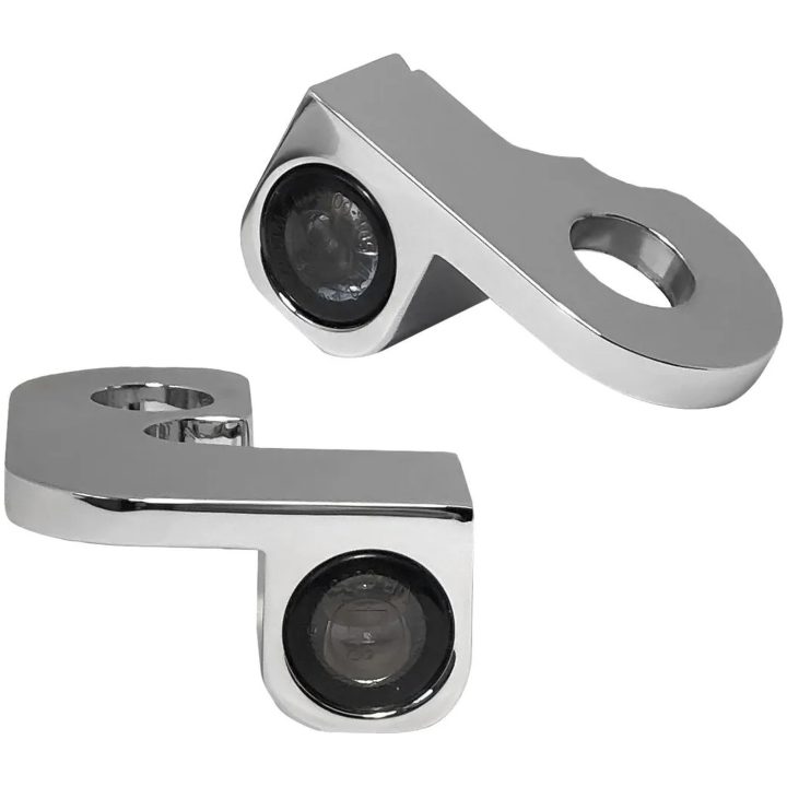 Styrblinkers Nano Serien Amber/Klar/Krom HEINZ BIKES Blinkers – bild 5