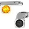 Styrblinkers Nano Series Amber/Klar/Krom HEINZ BIKES Blinkers – miniatyr 1
