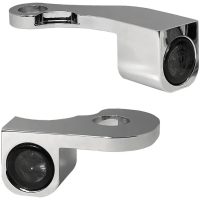 Styrblinkers Nano Series Amber/Klar/Krom HEINZ BIKES