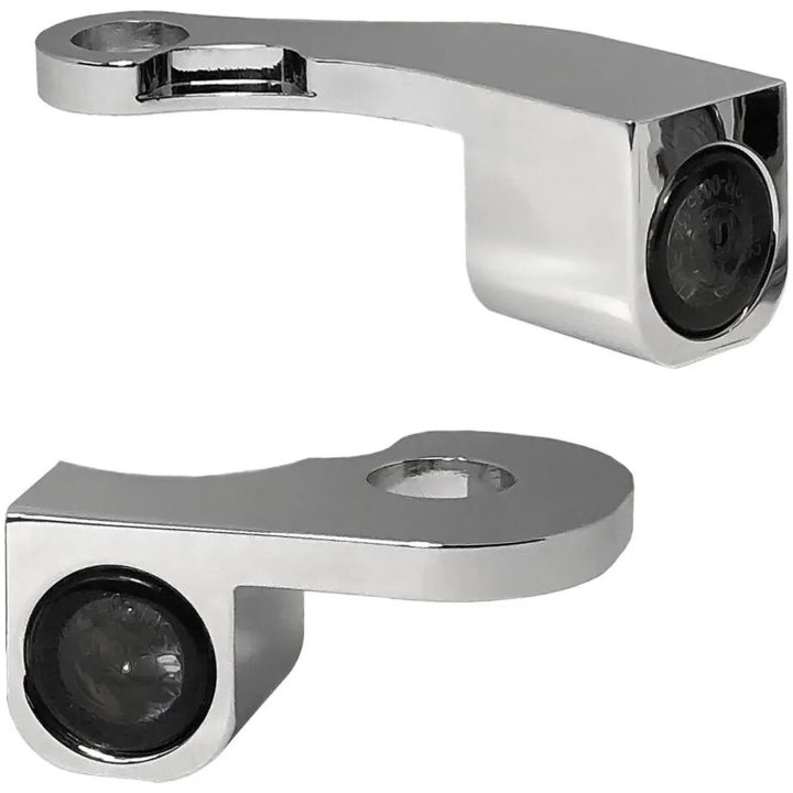 Styrblinkers Nano Series Amber/Klar/Krom HEINZ BIKES Blinkers – bild 2