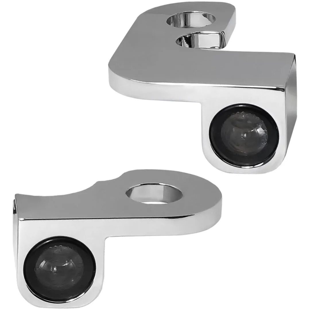 Styrblinkers Nano Series Klar/Krom HEINZ BIKES Blinkers – bild 6