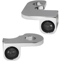 Styrblinkers Nano Series Klar/Krom HEINZ BIKES