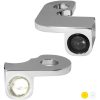 Styrblinkers Nano Series Klar/Krom HEINZ BIKES Blinkers – miniatyr 1