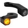 Styrblinkers Nano Series Klar/Svart HEINZ BIKES Blinkers – miniatyr 1