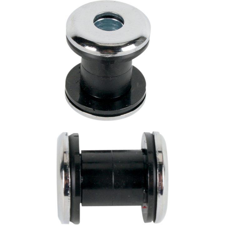 Styrdämparbussningar Polyuretan/svart/chrome ARLEN NESS DAMPER H/B FLT POLY – bild 2