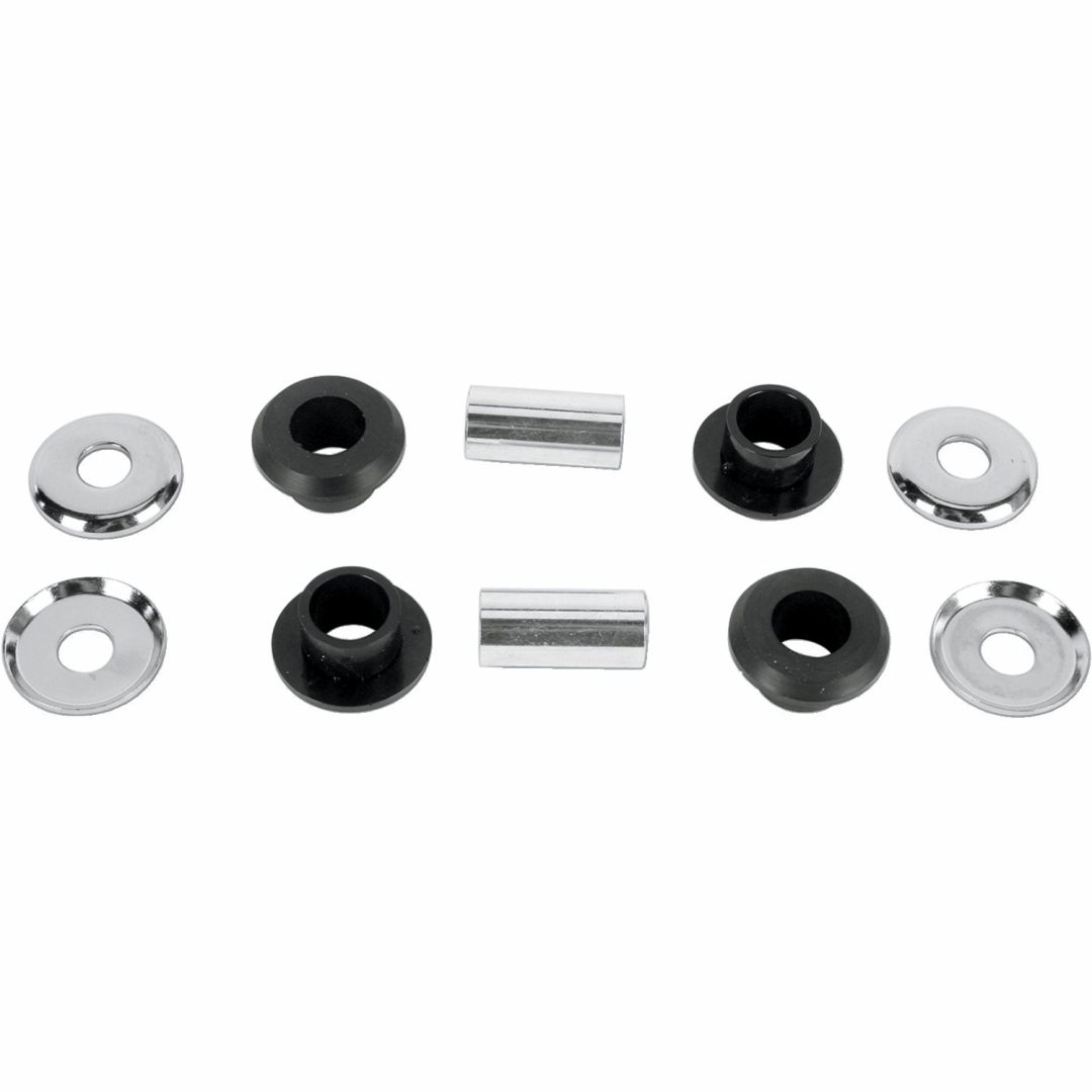 Styrdämparbussningar Polyuretan/svart/chrome ARLEN NESS DAMPER H/B FLT POLY