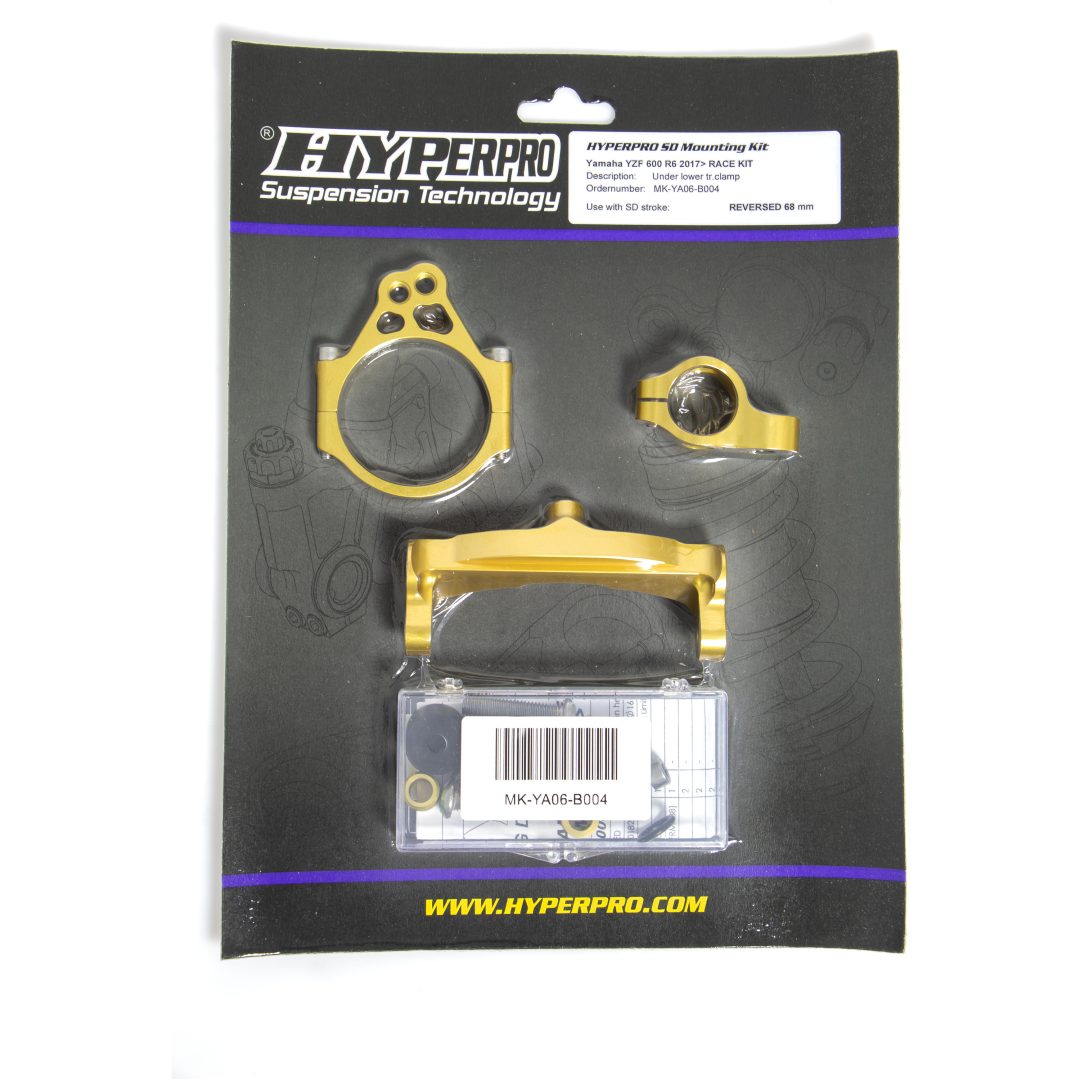 Styrdämparfäste Guld HYPERPRO STEERING DAMPER