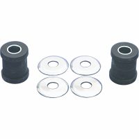 Styrdämparkit Svart/chrome Anti-vibration/riser DRAG SPECIALTIES