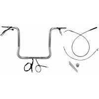 Styre 1-1/4" EZ Install Round Top Krom FAT BAGGERS INC.