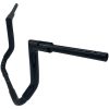 Styre Ape Hanger Ez Install Flat Top Svart FAT BAGGERS INC. Styre – miniatyr 3