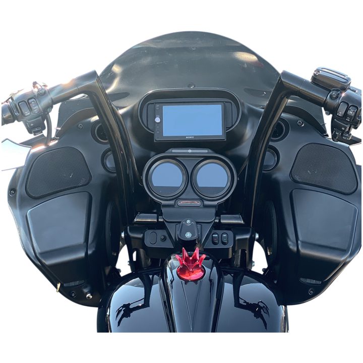 Styre Ape Hanger Ez Install Flat Top Svart FAT BAGGERS INC. Styre – bild 6