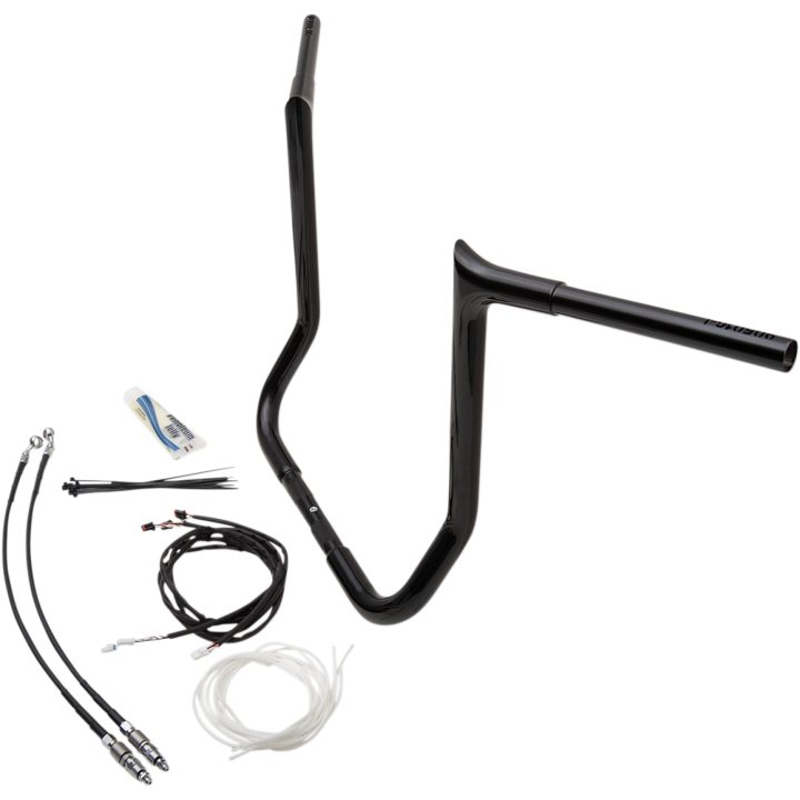Styre Ape Hanger Ez Install Pointed Top Svart FAT BAGGERS INC. Styre – bild 7