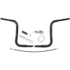 Styre Ape Hanger Ez Install Rund Topp Svart FAT BAGGERS INC. Styre – miniatyr 10