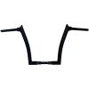 Styre Ape Hanger Sharknose Stål Svart FAT BAGGERS INC. – miniatyr 2