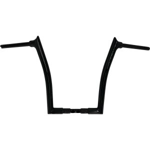 Styre Ape Hanger Sharknose Stål Svart FAT BAGGERS INC.