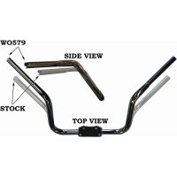Styre Bagger Krom WILD 1