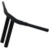 Styre Big Buffalo Chopper T-Bar Mattsvart DRAG SPECIALTIES 30,5 cm (12 tum) Chopper T-Bar – miniatyr 2