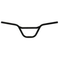 STYRE BMX SVART STÅL BREDD 650mm, 190mm raise